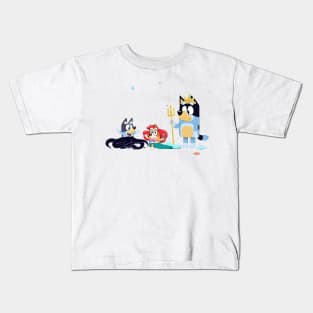 Under the Sea Bluey Kids T-Shirt